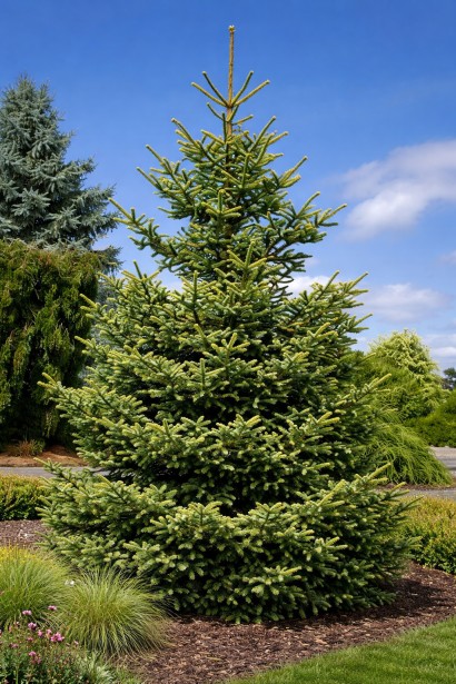 Abies pinsapo Ауреа в дорослому віці